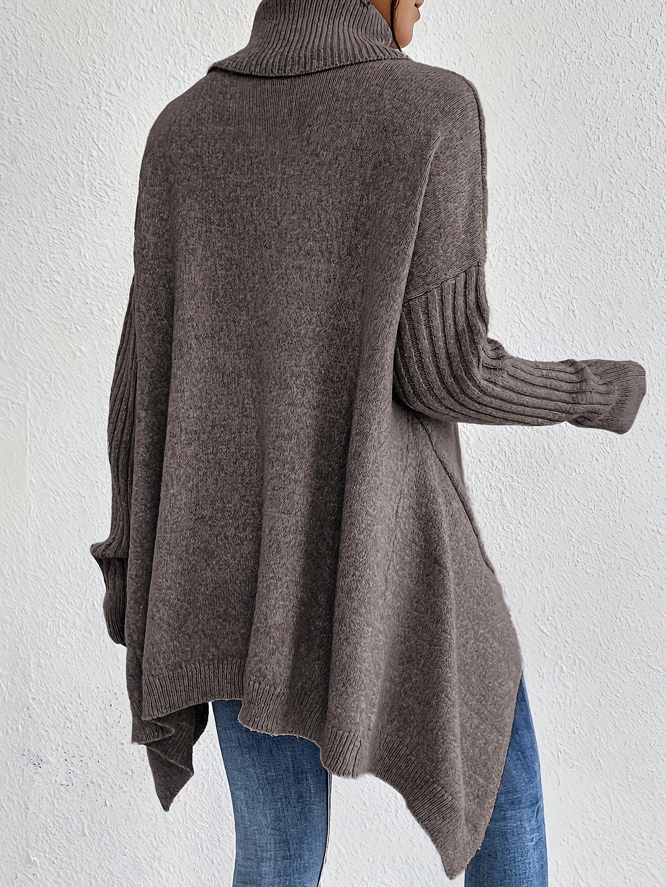 Lily - Oversized Turtleneck Sweater