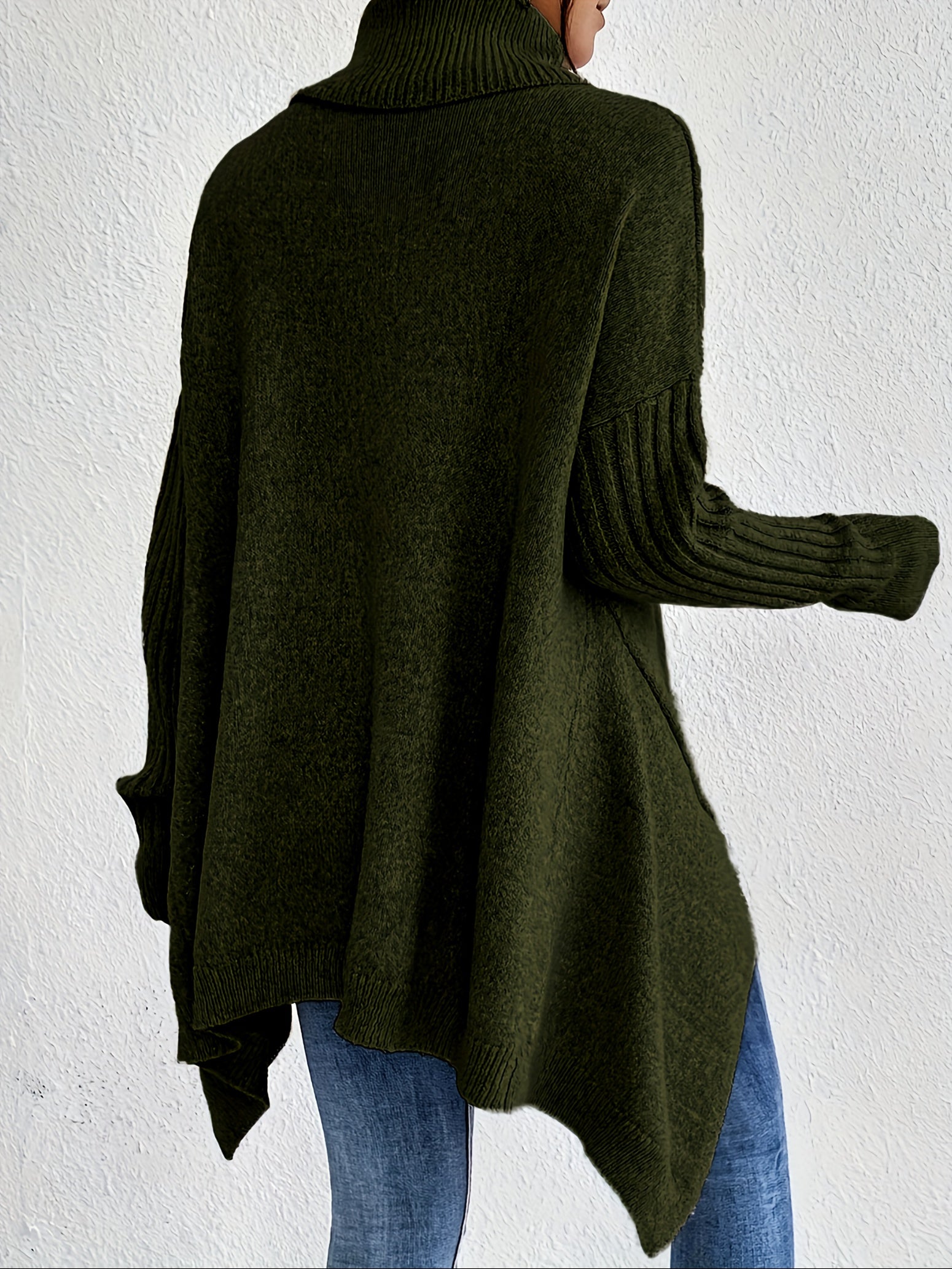 Lily - Oversized Turtleneck Sweater