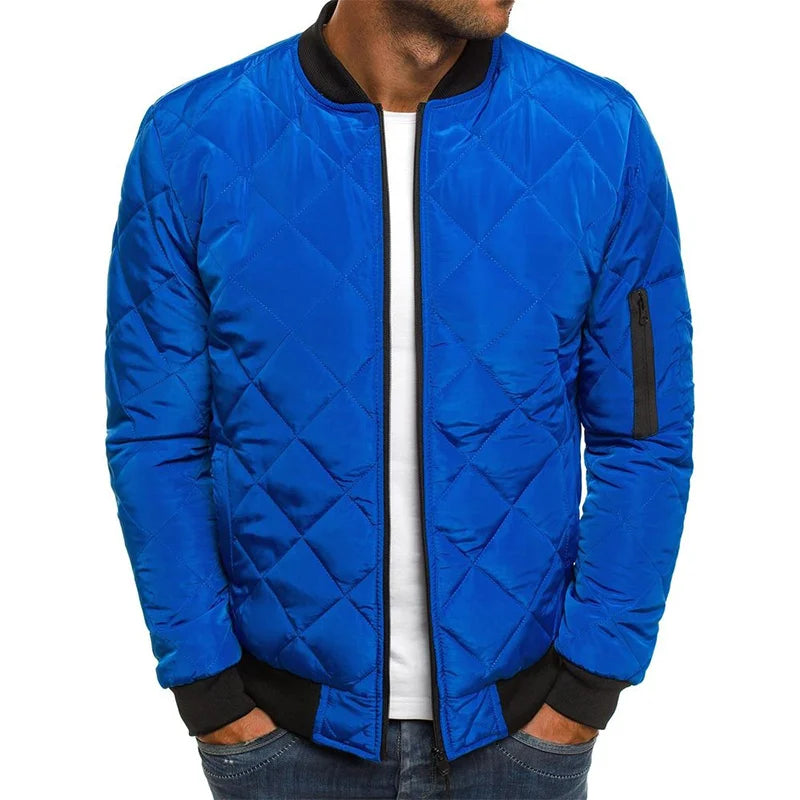 Daniel | Stylish Quilted Bomber Jacket