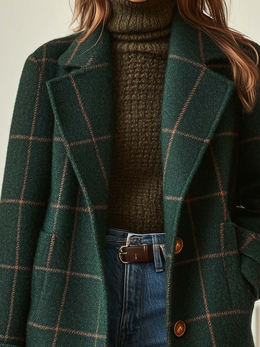 Emma Tweed Coat™ | Effortless Elegance for Every Occasion