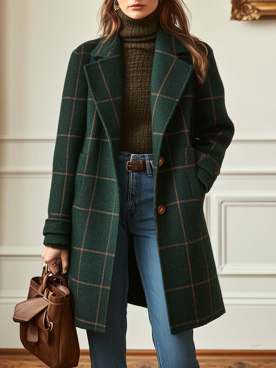 Emma Tweed Coat™ | Effortless Elegance for Every Occasion