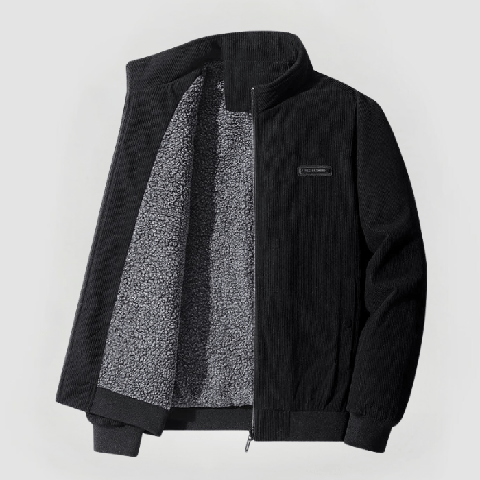 UDO · CORD JACKET WITH FLEECE LINING