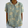 Lina - Blouse en lin floral