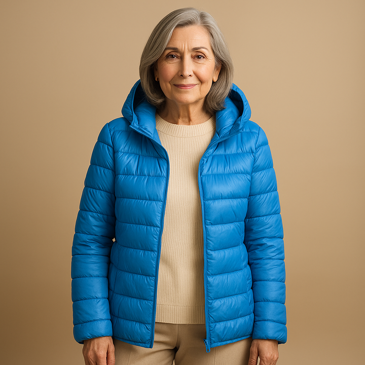 Ruth & Eleanor™ | Hooded Puffer Jacket - Blue