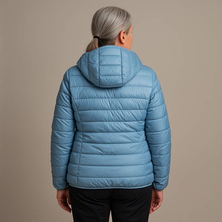 Ruth & Eleanor™ | Hooded Puffer Jacket - Heavenly Blue