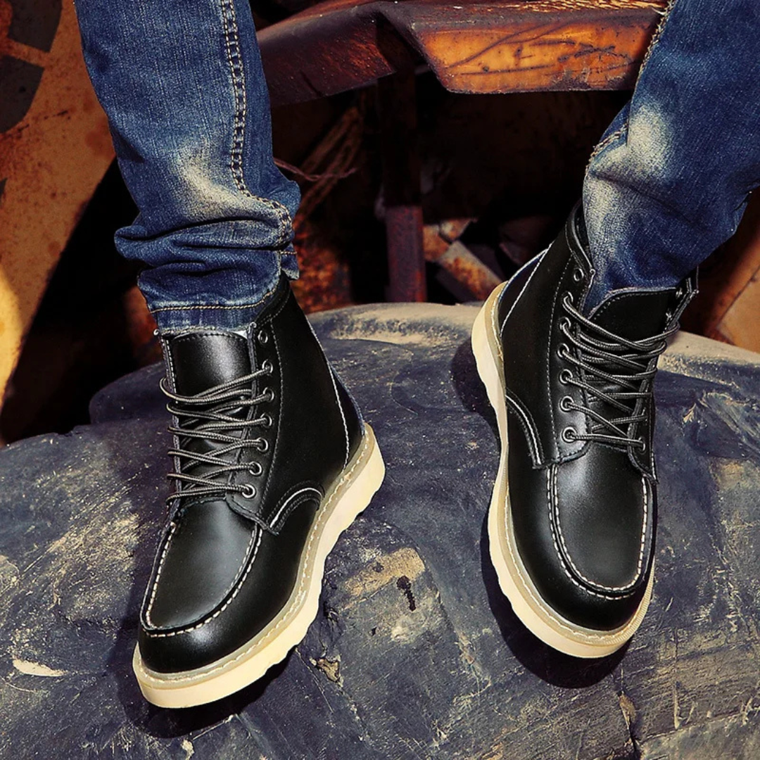 Caleb™ | Vintage leather boots