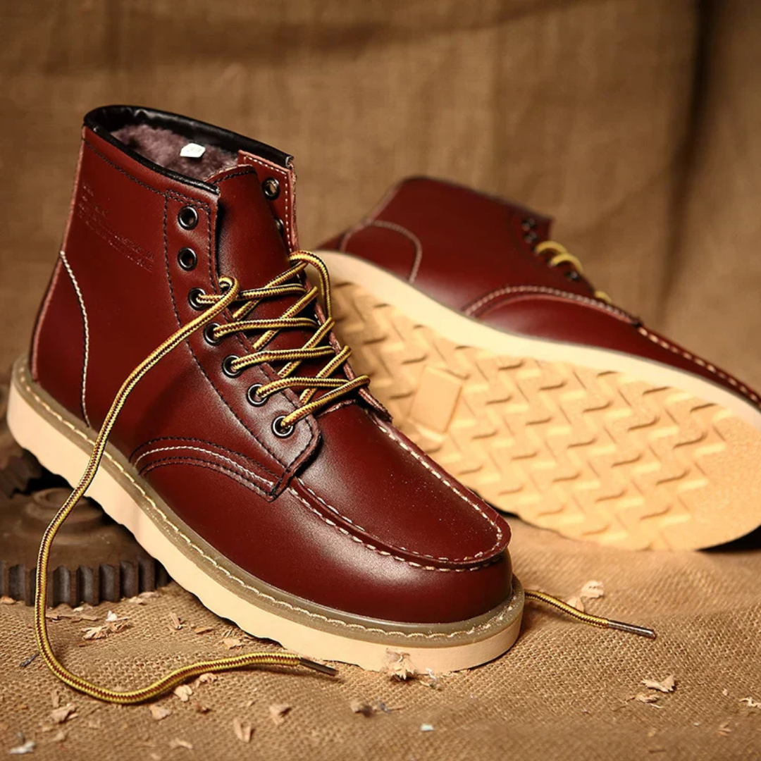 Caleb™ | Vintage leather boots