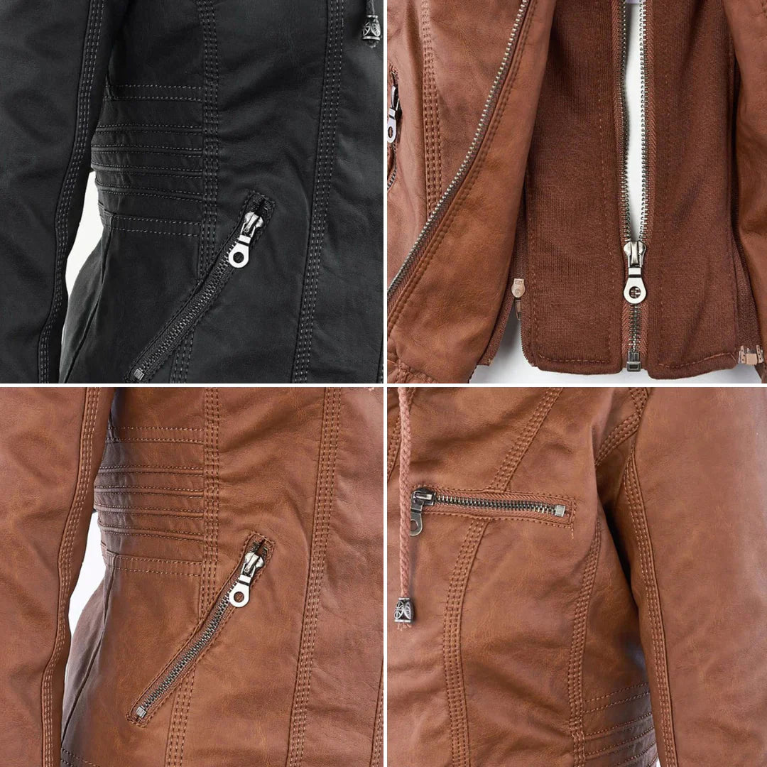 Clark™ | FASHION LEATHER JACKET