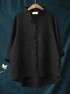 Anna | Ruffled Shirt